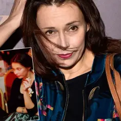 Renata Dancewicz z mężem na zdjęciu z przeszłości. Kobieta pali papierosa, mężczyzna patrzy w bok.